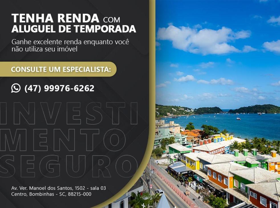 Varandas Do Atlantico - Confortavel Apartamento Em Condo Pe Na Areia Bombinhas Exteriér fotografie